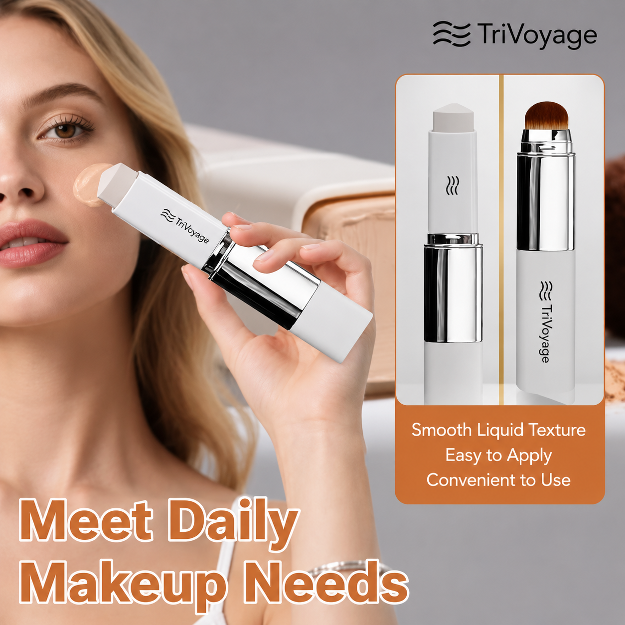 Colour-Changing Foundation Stick