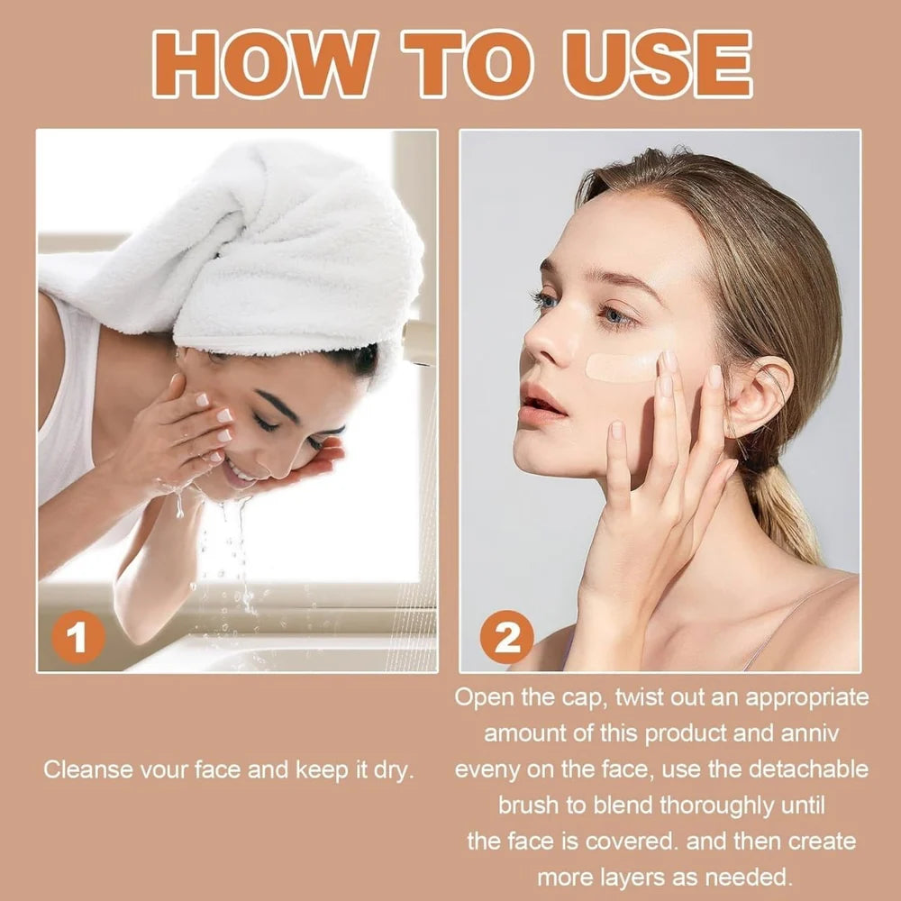 Colour-Changing Foundation Stick